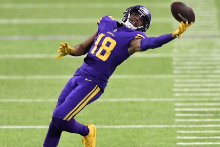 Justin Jefferson of the Minnesota Vikings