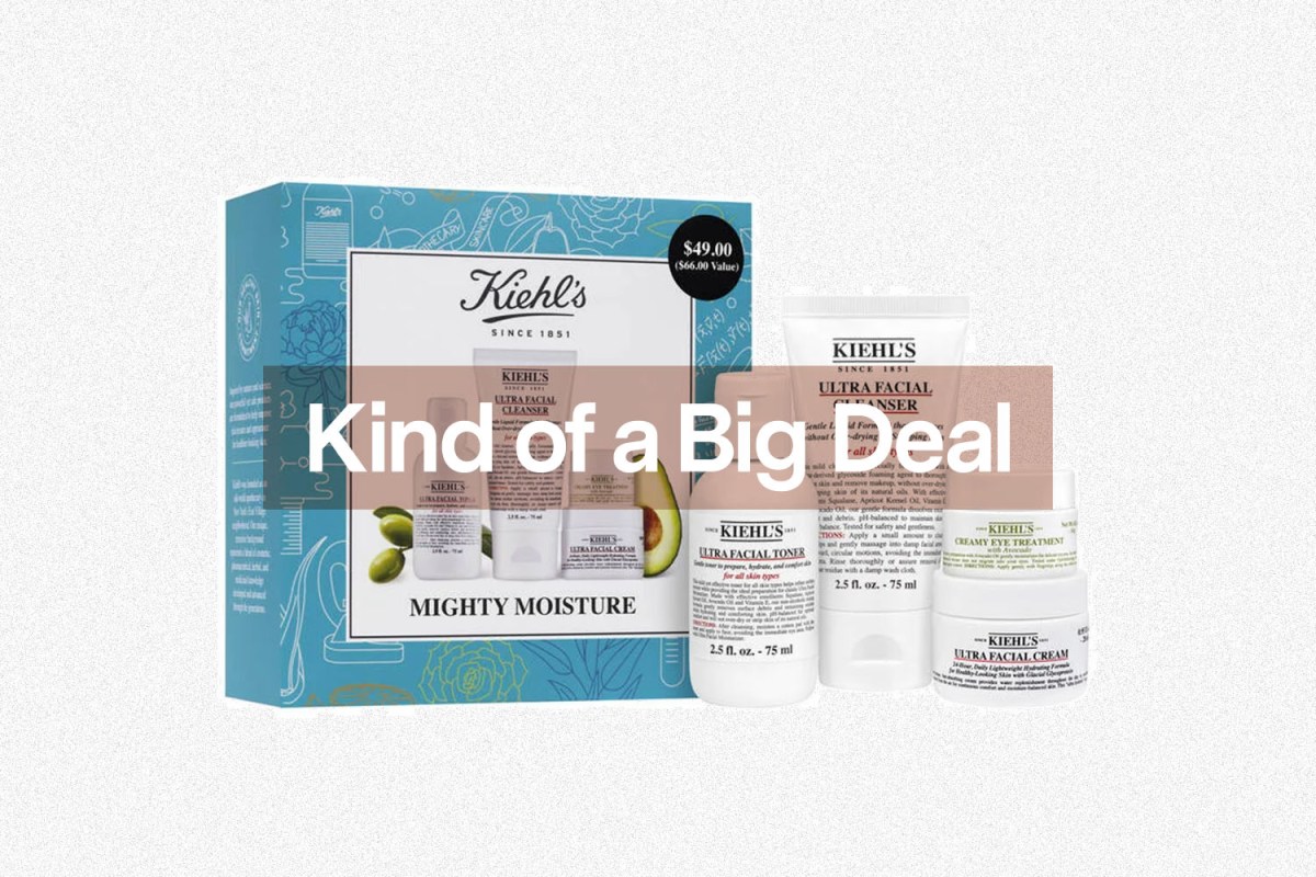 Stock up on sets and favorite 40% off at Kiehl's.