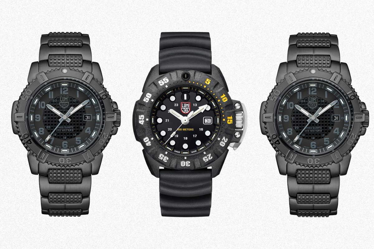 The Modern Mariner and Scott Cassell Deep Dive watches from Luminox