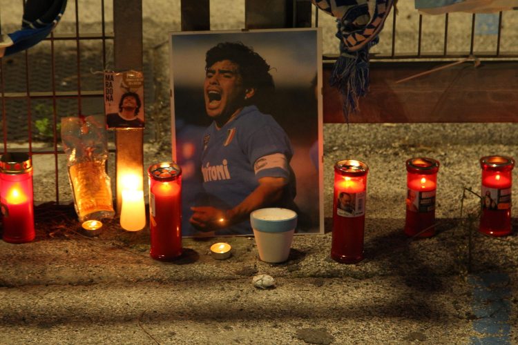 A shrine for Diego Maradona