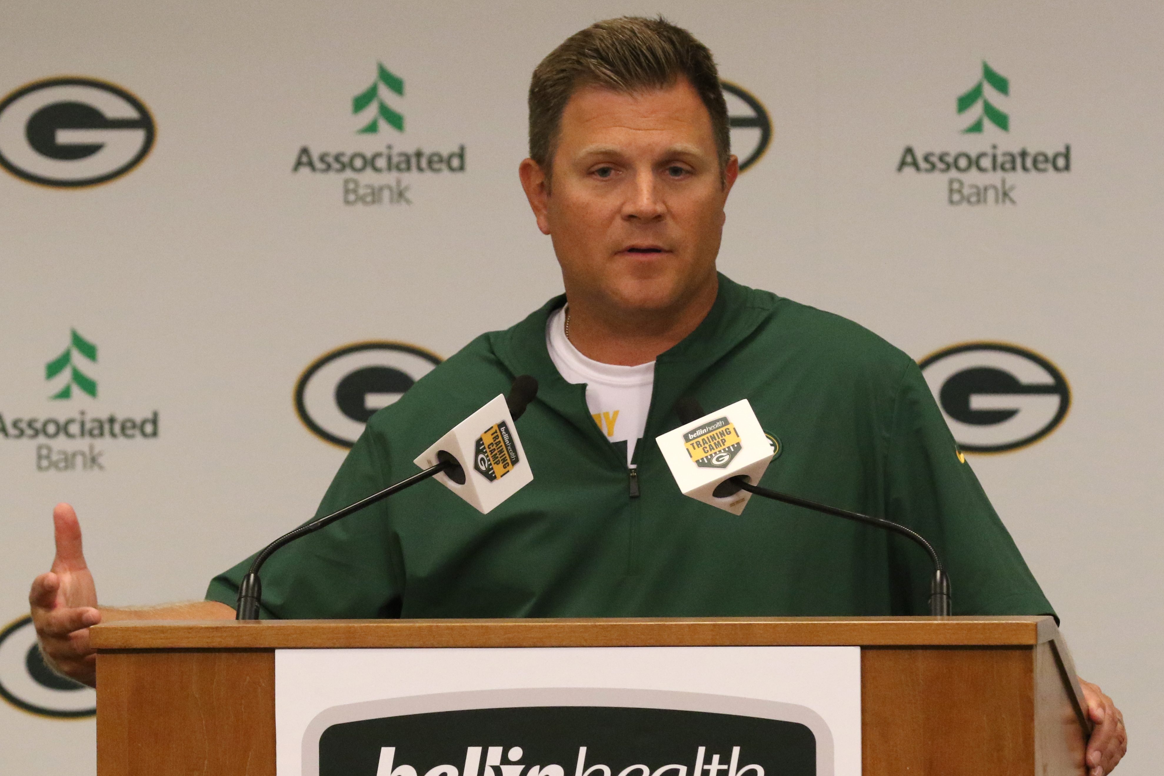 Packers general manager Brian Gutekunst