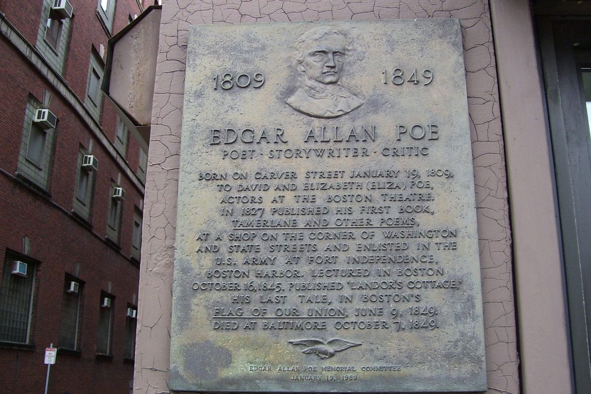 Poe plaque