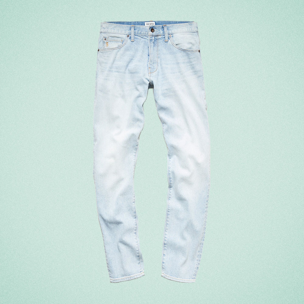 Todd Snyder Slim-Fit Stretch Jean in Bleachout Wash