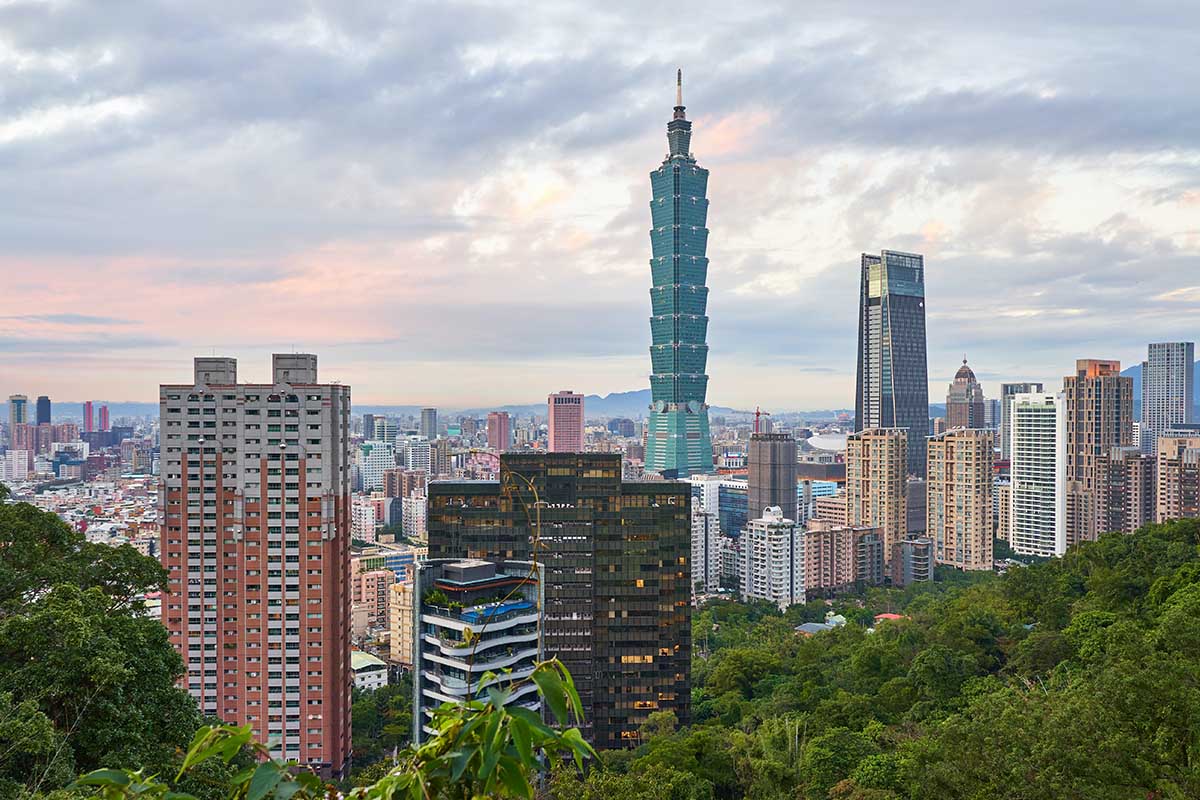 A shot of Taipei City in Taiwan, the best place to live for expats according to a new survey