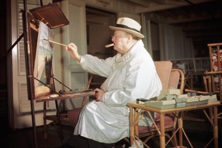 The Onassis Family Is Selling a Winston Churchill Painting