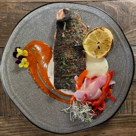 Colombian Grilled Trout Fillet in Beer Butter