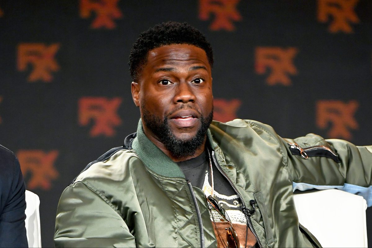 Kevin Hart speaks during the FX segment of the 2020 Winter TCA Tour at The Langham Huntington, Pasadena on January 09, 2020 in Pasadena, California.