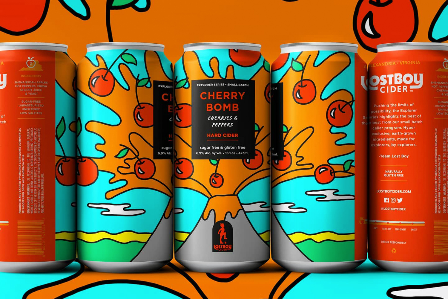 Lost Boy Cider's Cherry Bomb