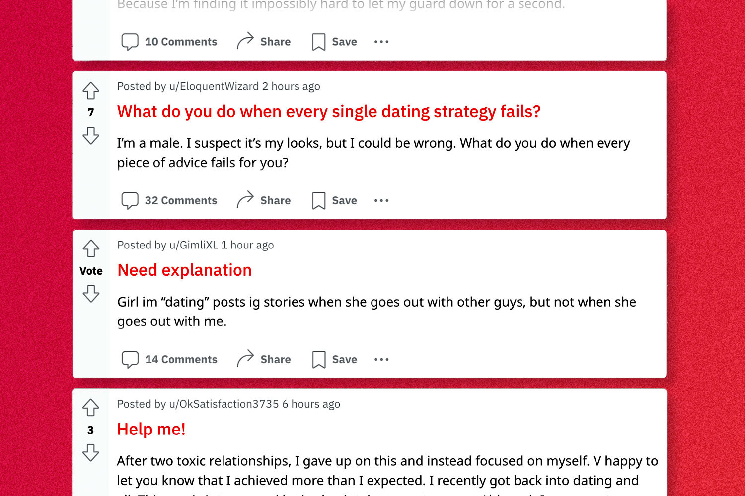 Why People Are Turning To Reddit For Dating Profile Critiques Insidehook Why People Are Turning To Reddit For Dating Profile Critiques Insidehook