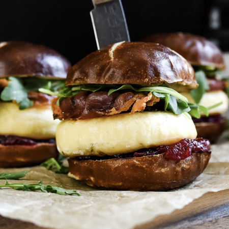 Grilling cheese sliders