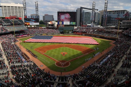 A view of Truist Park in Atlanta