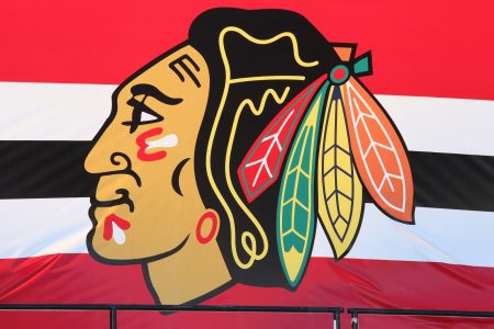 The Chicago Blackhawks logo. Ex-Chicago Blackhawk Files Lawsuit Alleging Sexual Assault by Assistant NHL Coach