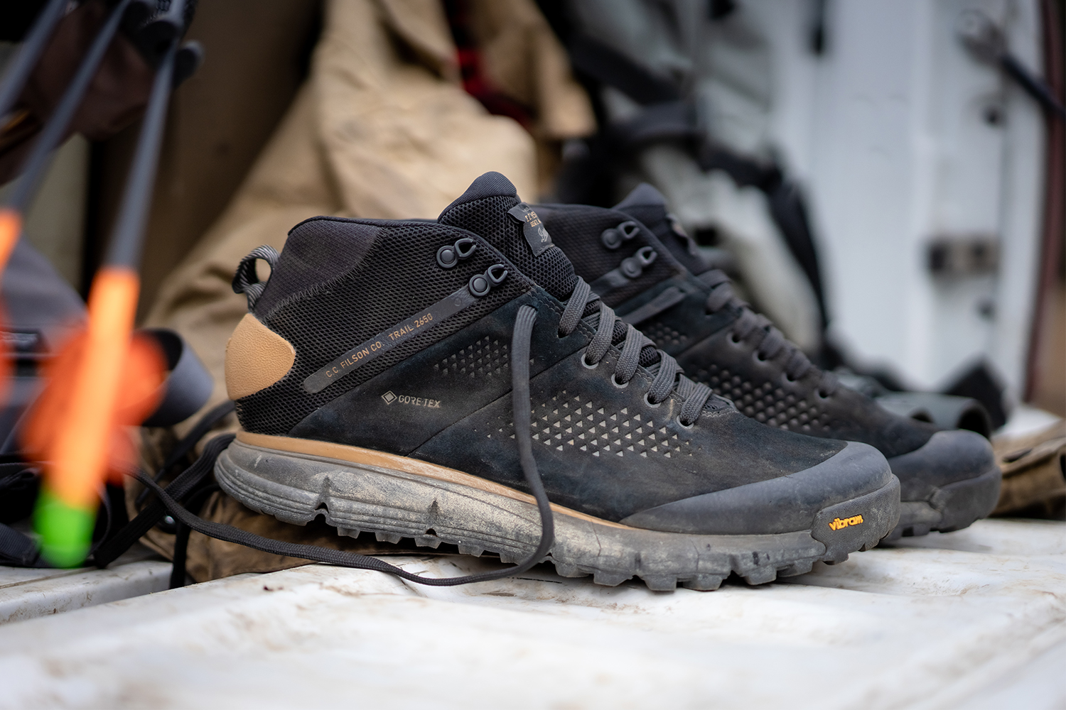 Filson and Danner Collab on Limited Trail 2650 Hiking Boots