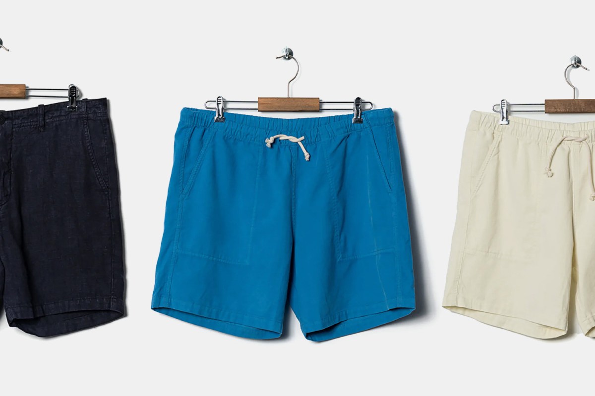 Deal: These Corduroy Beach Shorts Are 25% Off at Huckberry