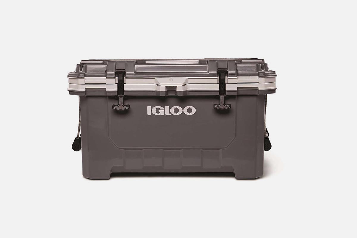 Igloo 70 qt IMX cooler in grey, now on sale at Ace Hardware