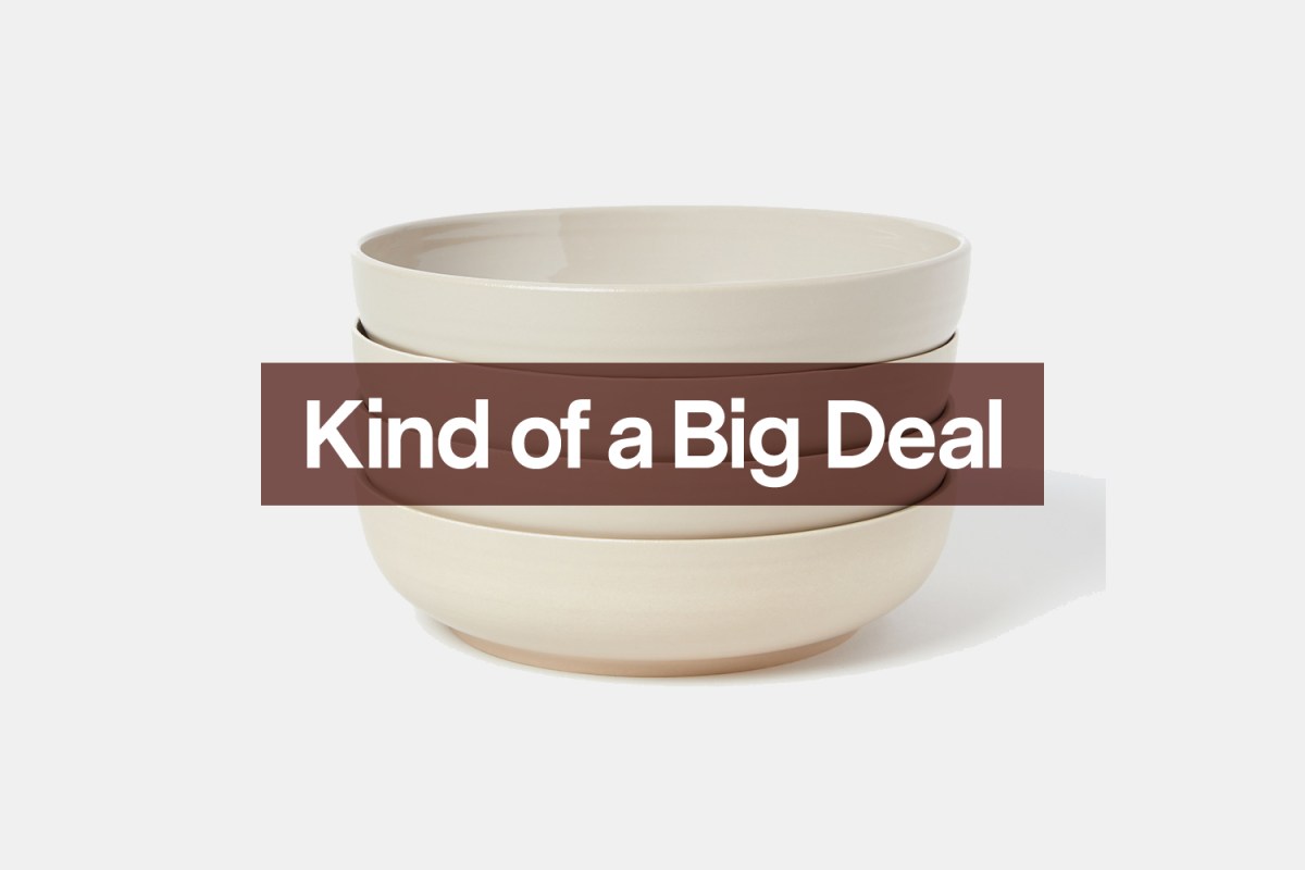 If you need an excuse to entertain, look no further than Hawkins' dinnerware.