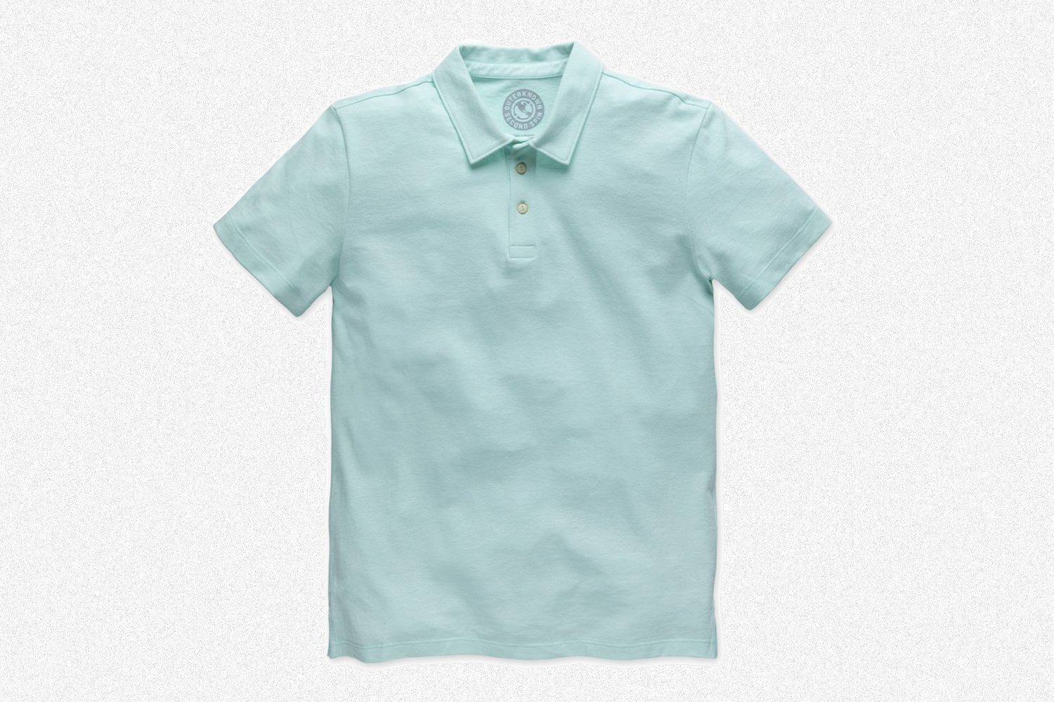 A light blue men's polo from Kelly Slater's brand Outerknown