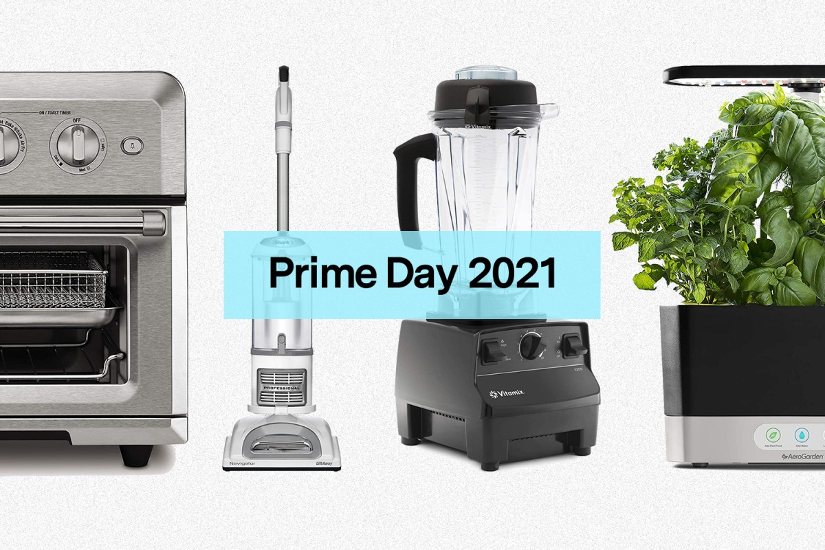 A Cuisinart AirFryer, Shark vaccum, Vitamix blender and AeroGarden on sale for Amazon Prime Day