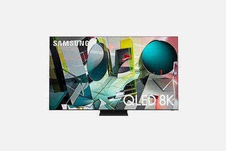 An 85" 8K QLED TV set from Samsung, now on sale at Woot for one day only