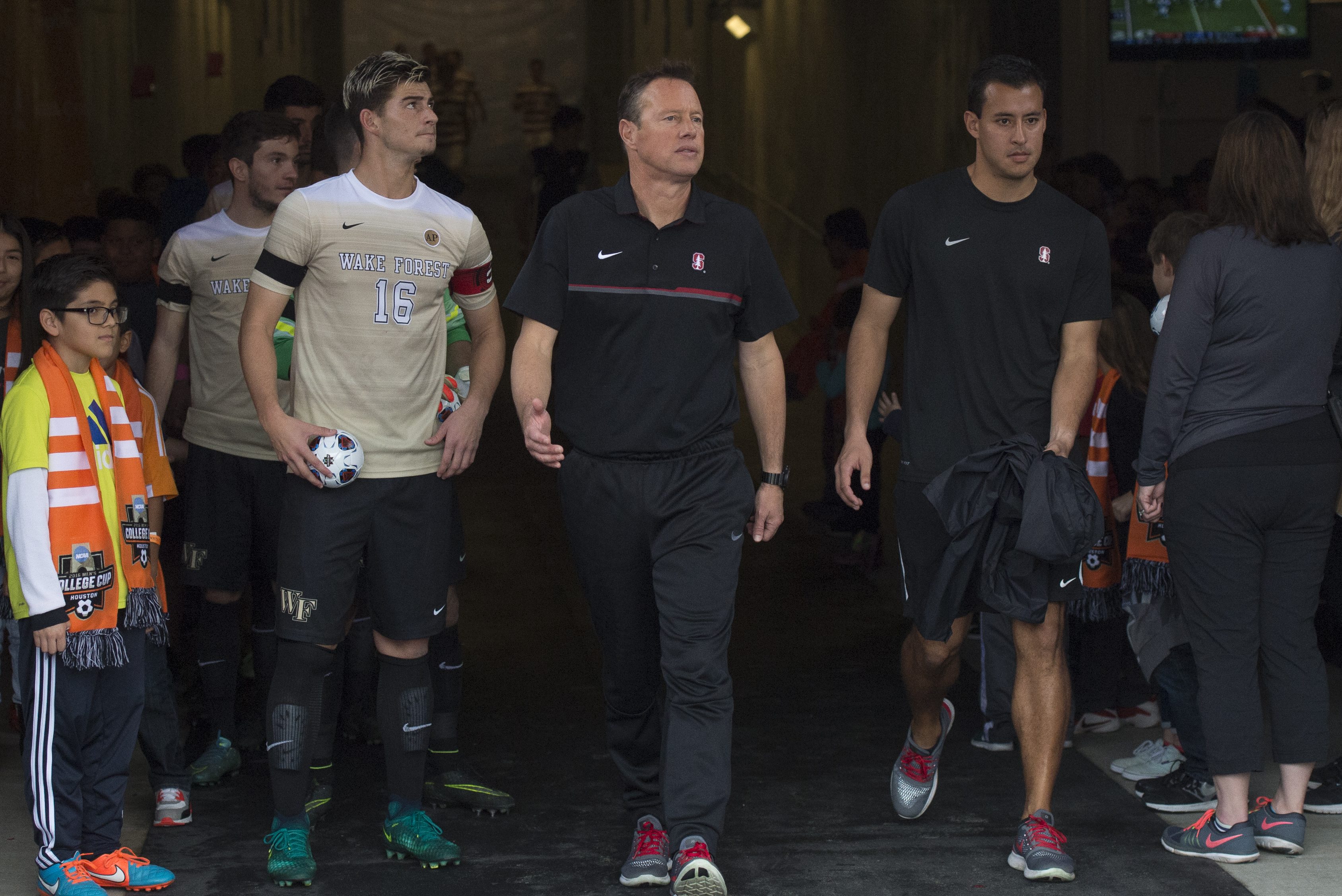 Stanford University soccer head coach Jeremy Gunn