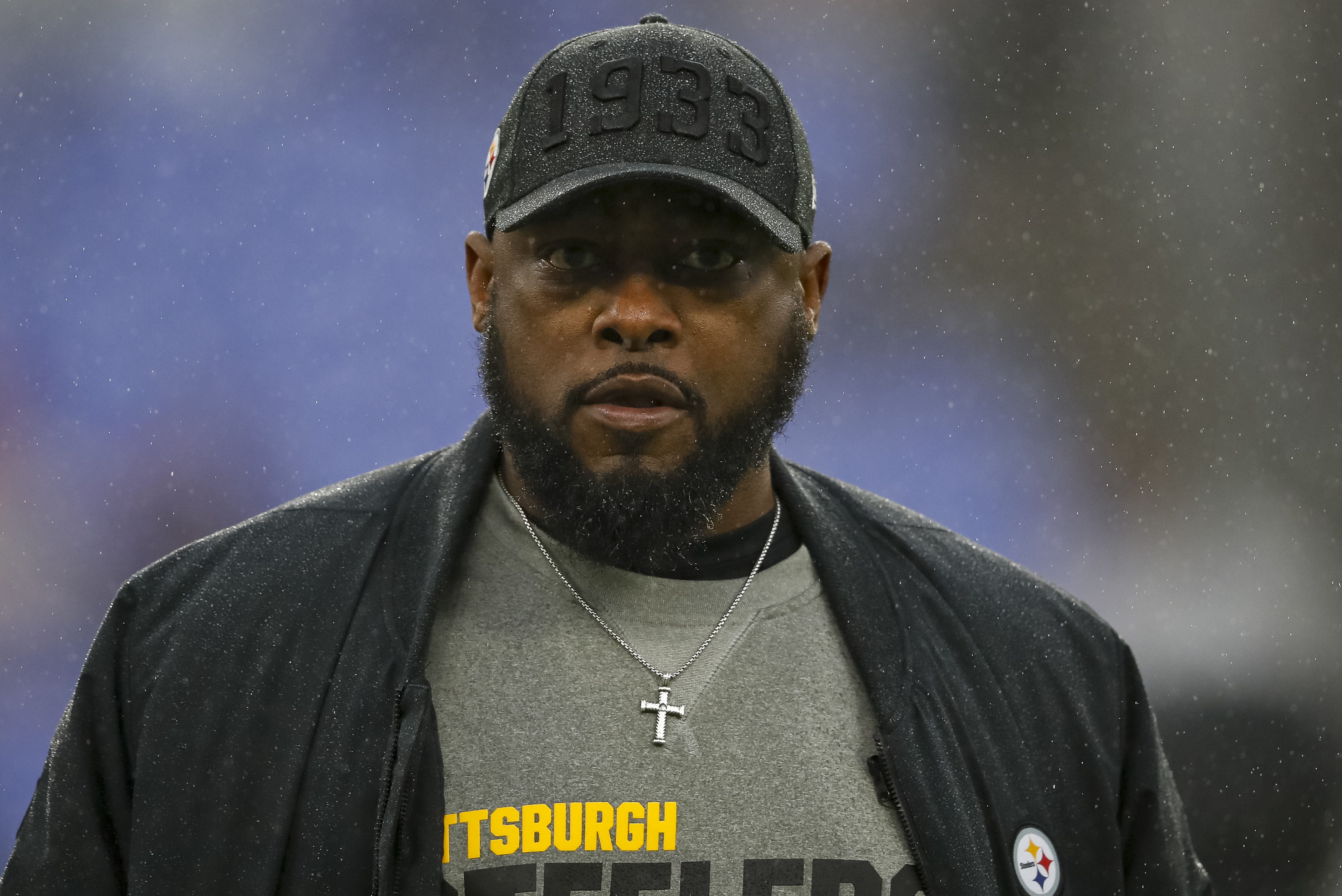 NFL coach Mike Tomlin of the Pittsburgh Steelers