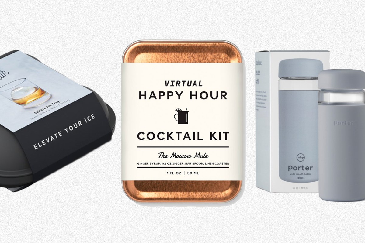 Ice trays, cocktail kits and bottles from W&P