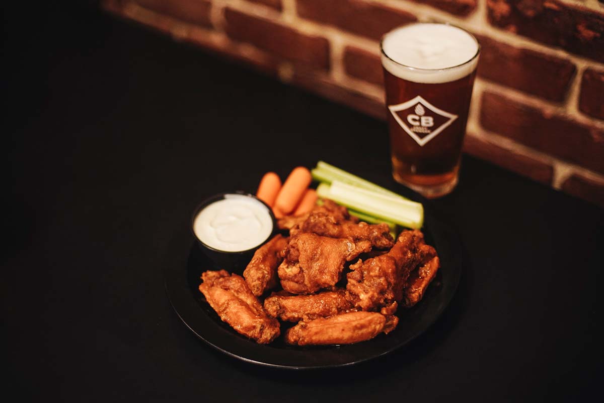 The wings at Duff's Famous Wings remain a classic on the Buffalo Wing Trail, photographed in Amherst, New York on December 2, 2018
