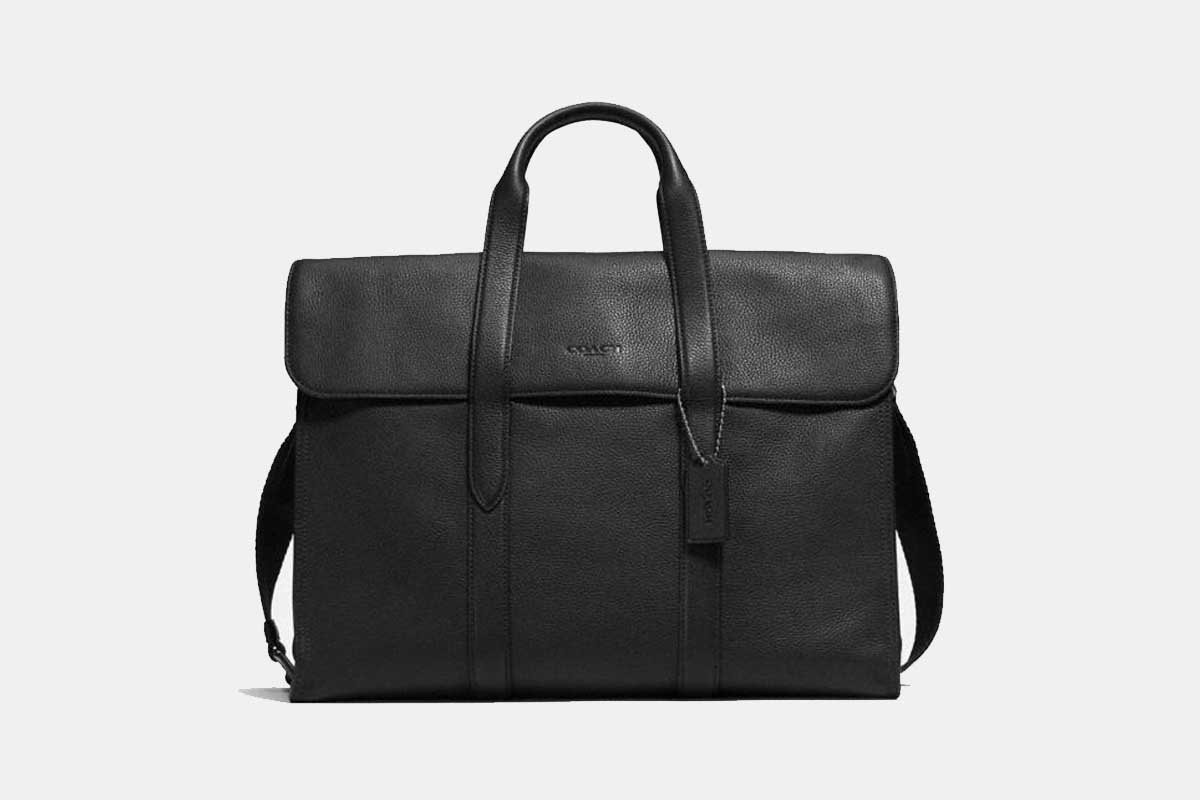 Deal: Coach’s Sophisticated Leather Messenger Bag Is Half Off