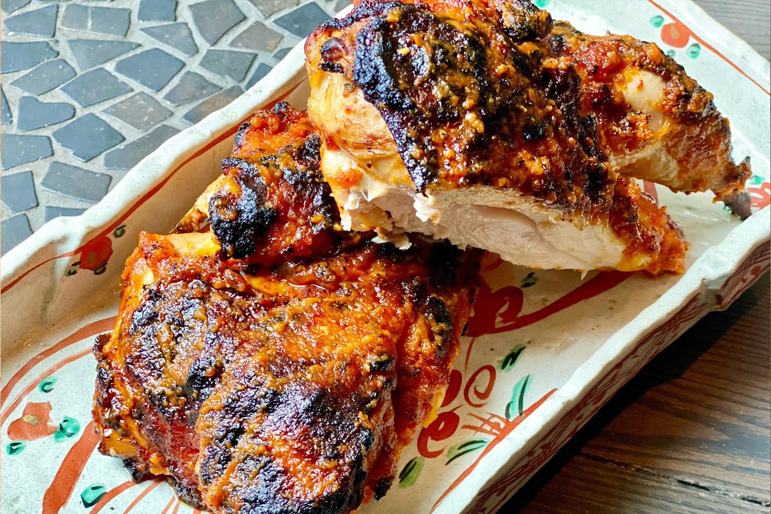 Grilled Chicken Lombok by chef Cédric Vongerichten, Wayan