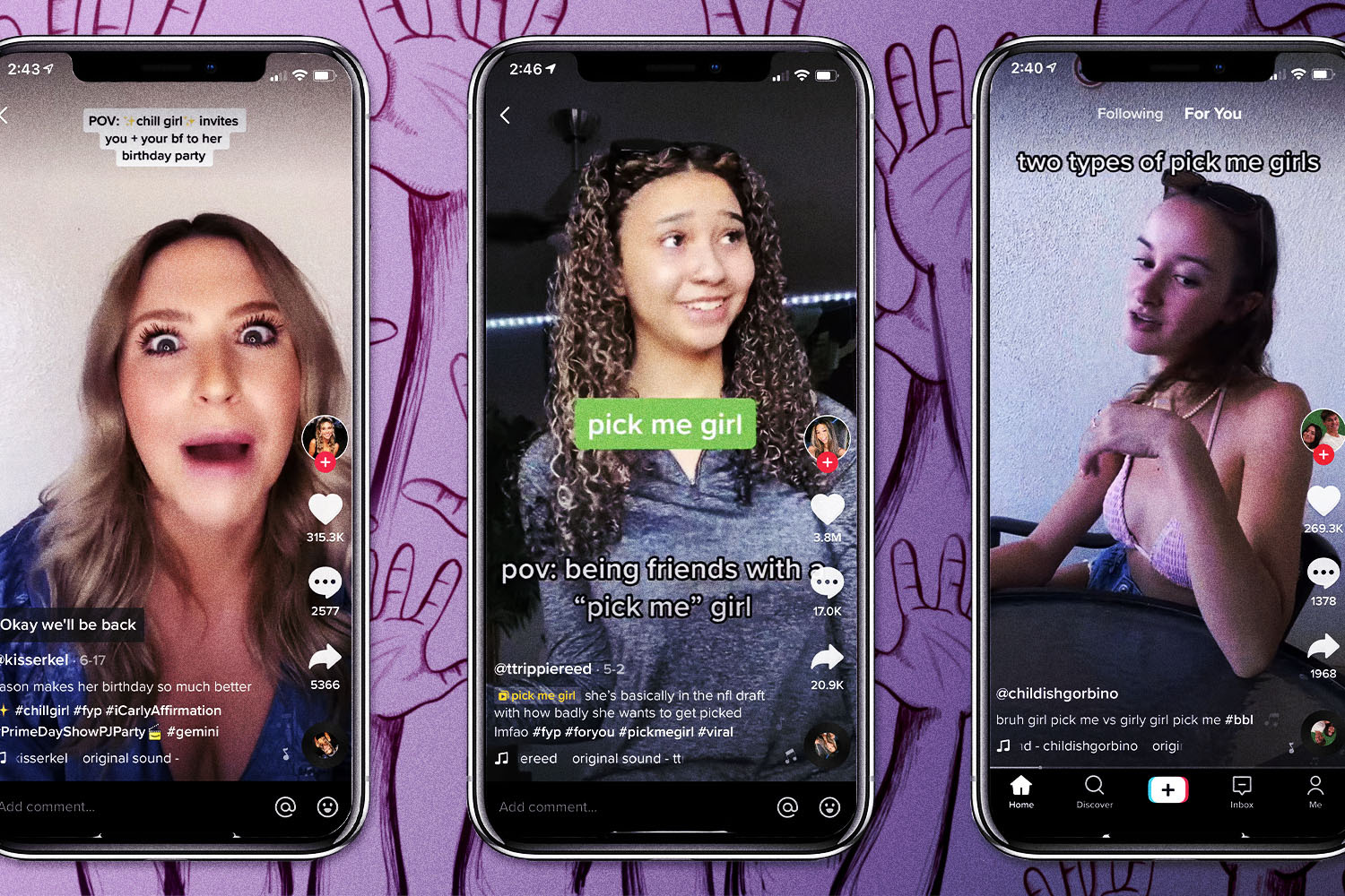 The Problem With TikTok’s “Pick-Me Girl” Trend Is More Complicated Than You Think