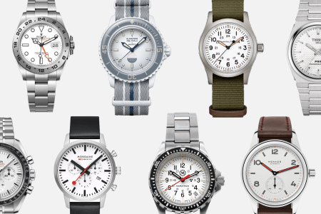 The Best White-Dial Watches Work All Year Round