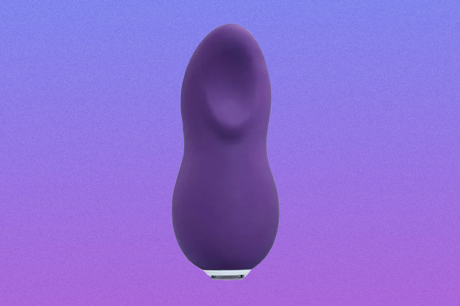 Purple vibrator on purple background