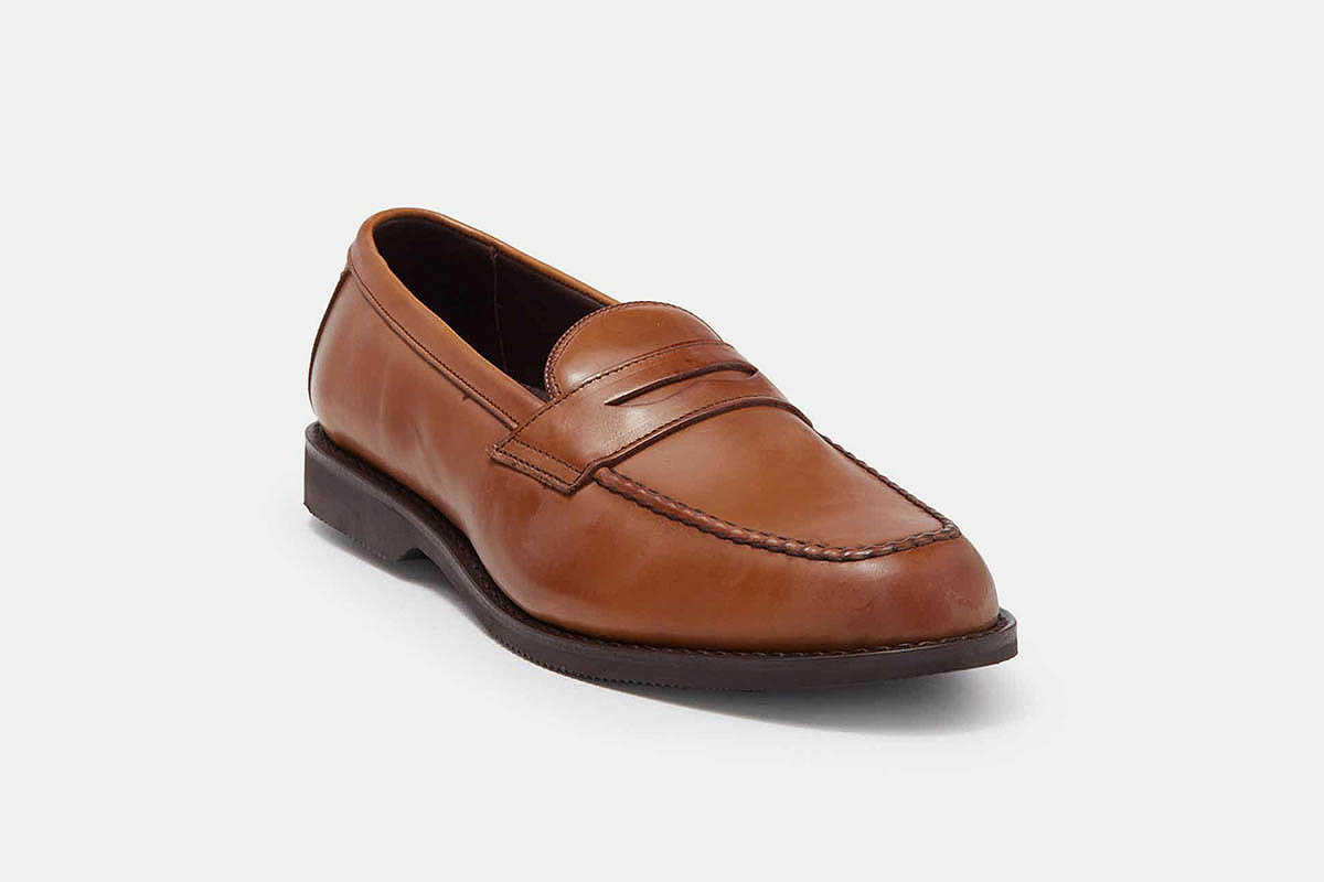 Houston Leather Penny Loafer by ALLEN EDMONDS, now on sale at Nordstrom Rack
