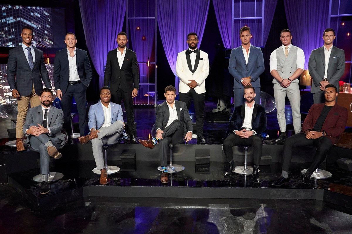 All the male contestants on the "Men Tell All" episode of "The Bachelorette" on ABC with Katie Thurston