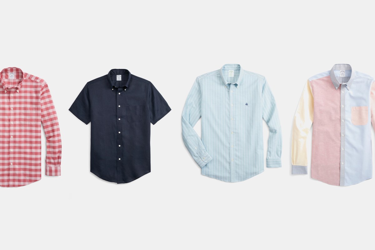 Deal: Buy Four or More Brooks Brothers Shirts and Take 40% Off