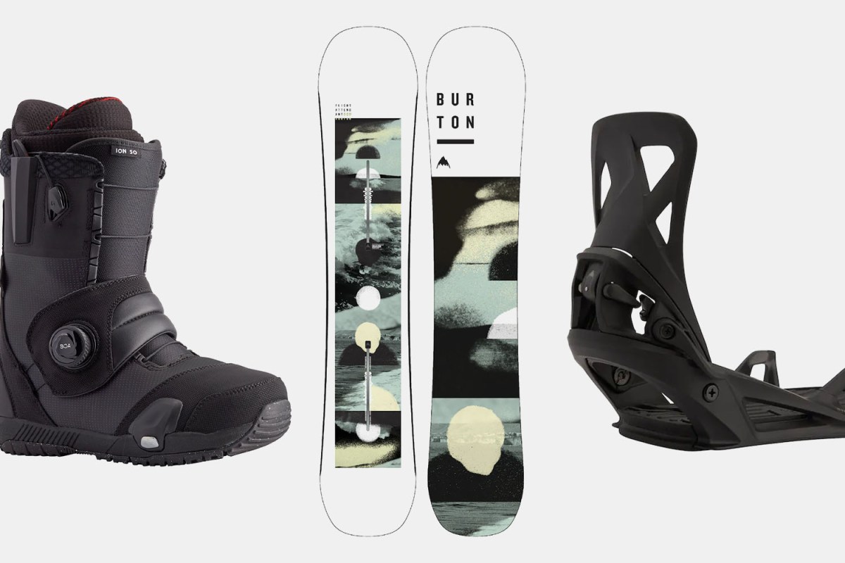 Burton Snow Boots, Snowboard, Bindings, which are all on sale during the Burton Summer Sale