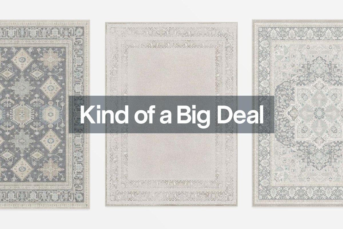 Ruggable rugs, all of which are on sale for the brand's birthday