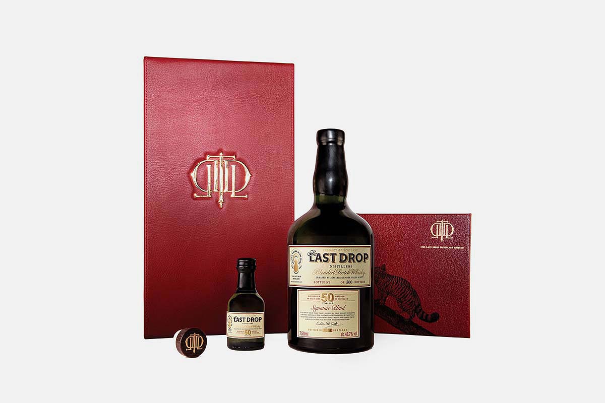 50 Year Old Signature Blended Scotch Whisky by The Last Drop Distillers