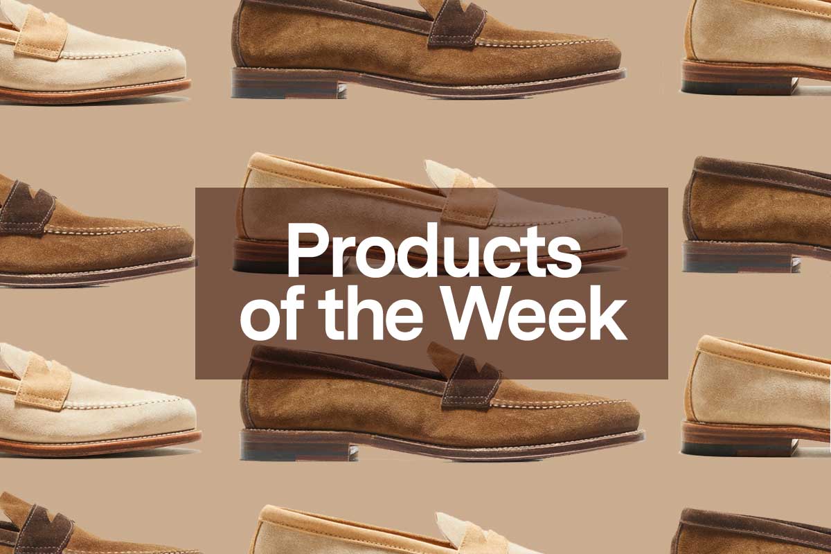 Two-tone penny loafers from Alden and Todd Snyder, just one of our favorite products of the week at InsideHook