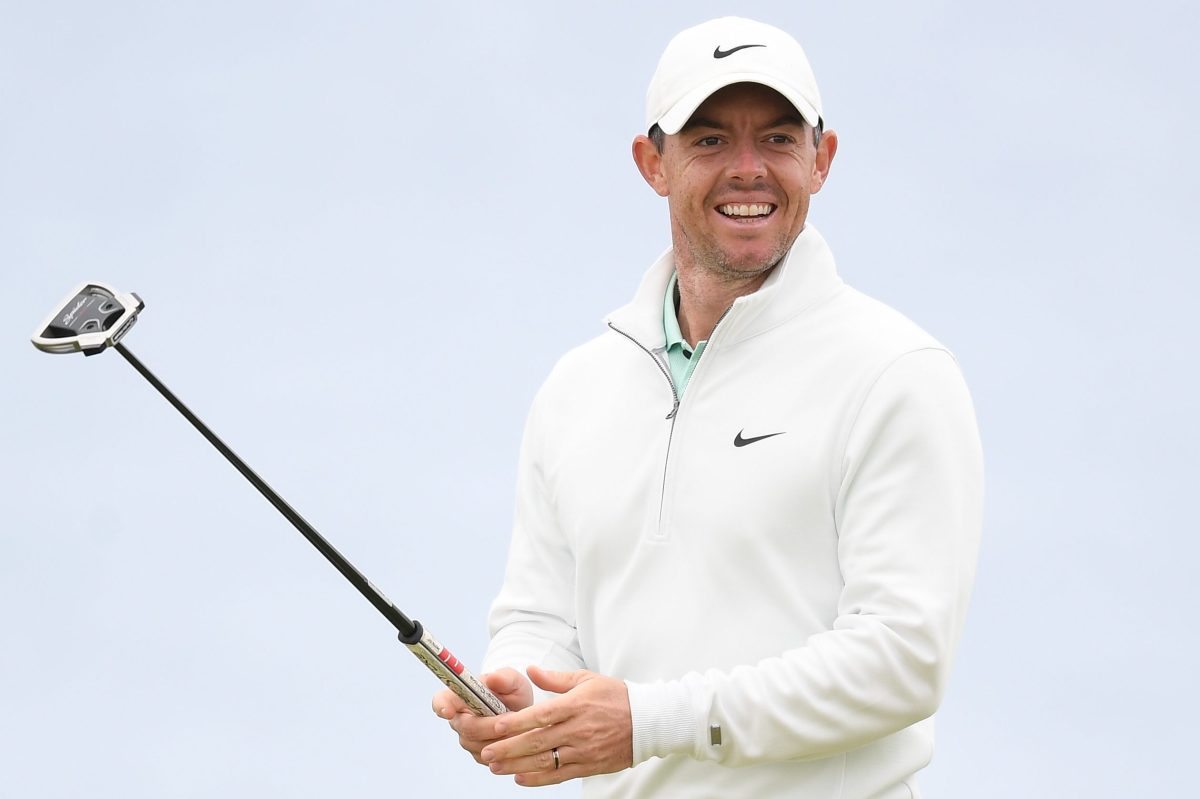 Rory McIlroy at the abrdn Scottish Open