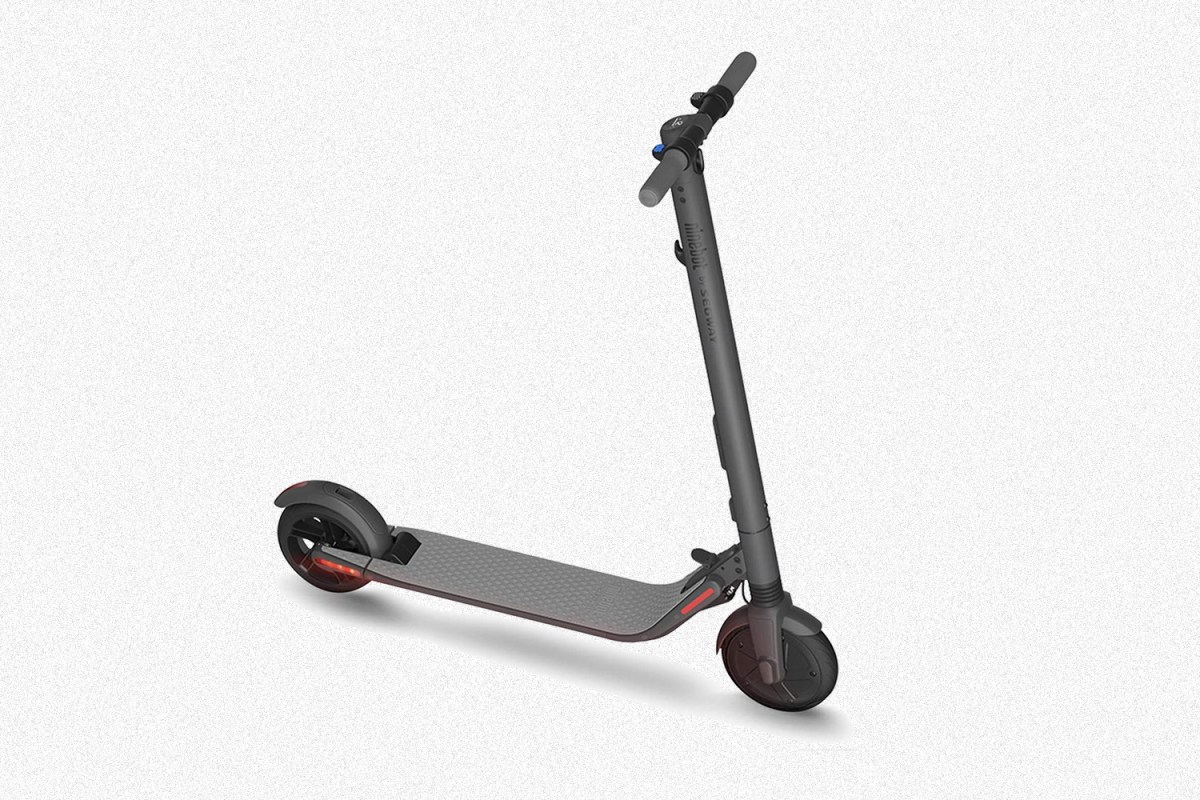 The Segway Ninebot ES2 KickScooter, a well-reviewed e-scooter that is over 50% off at Amazon's Woot