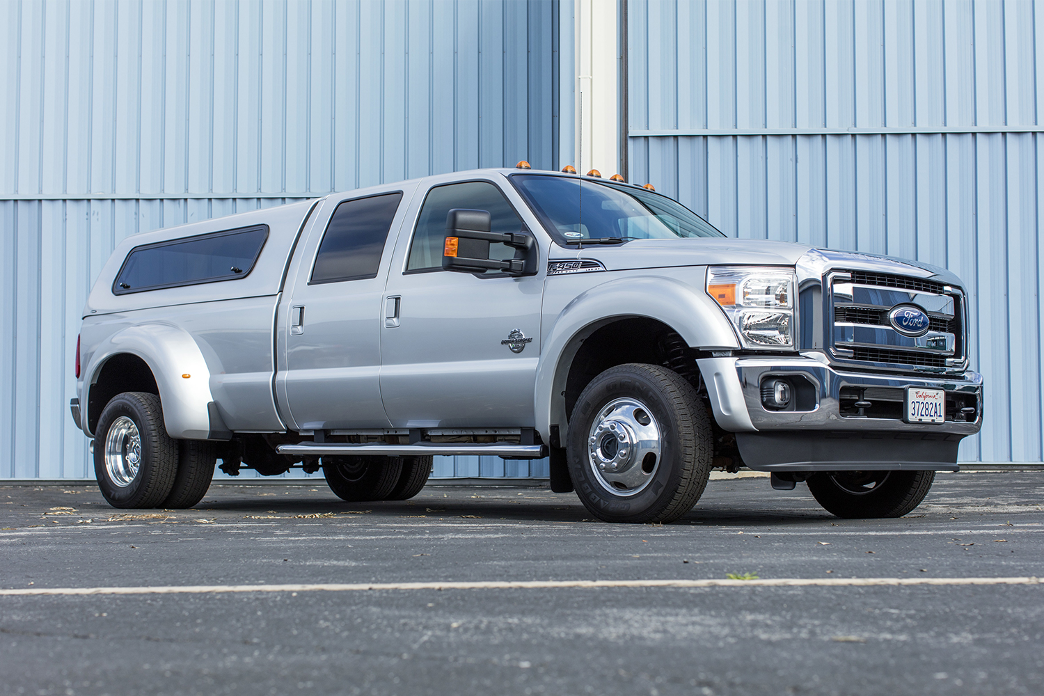The 2011 Ford F-450 Super Duty Crew Cab Lariat Pickup owned by Tom Hanks. It will sell at the Bonhams Quail Lodge Auction as part of Monterey Car Week.