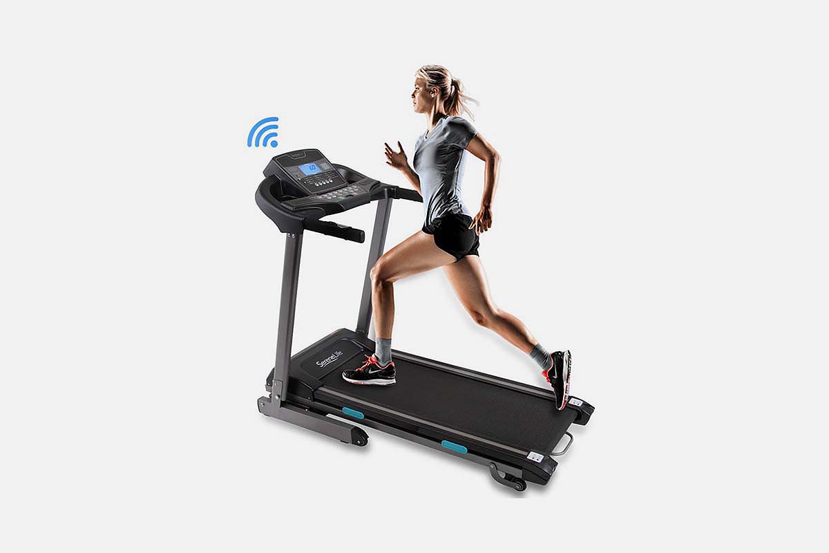 SereneLife Foldable Digital Treadmill, now on sale at Woot