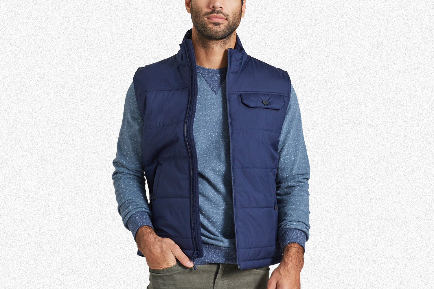 Bison Puffer Vest with BisonShield insulation from United by Blue