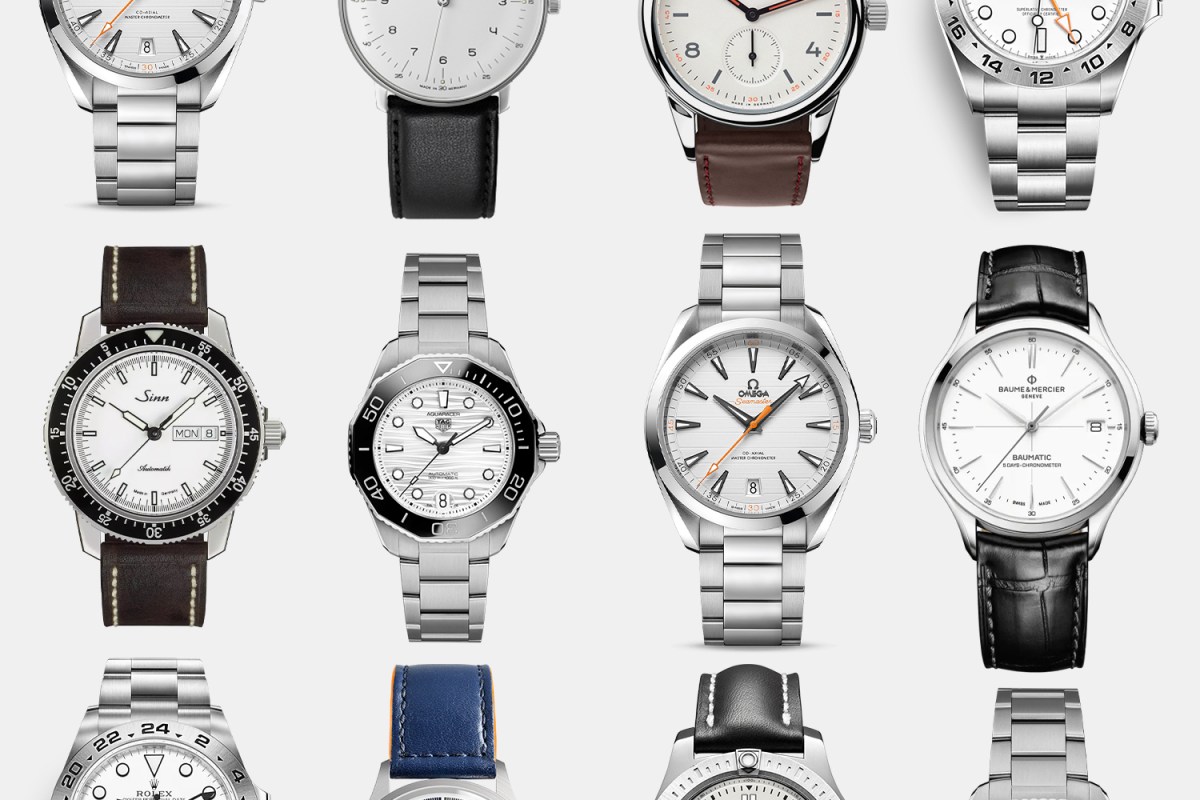 10 White-Dial Watches to Brighten Up Your Life