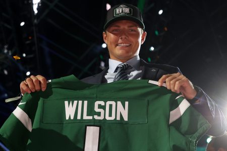 Zach Wilson after being drafted second in the NFL draft. Zach's mom Lisa has taken some heat for recent Instagram posts.