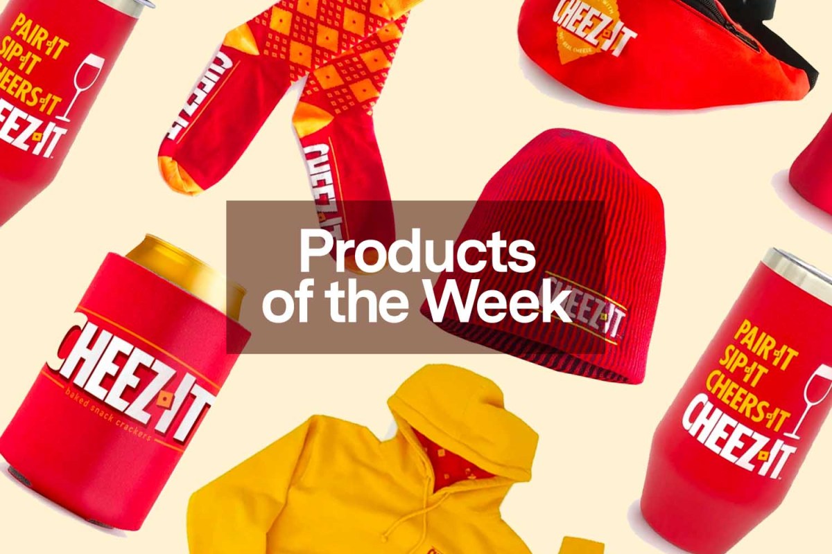 Products of the Week: Cheeze-It Merch, Pontoon Boats and Boozy Mountain Dew