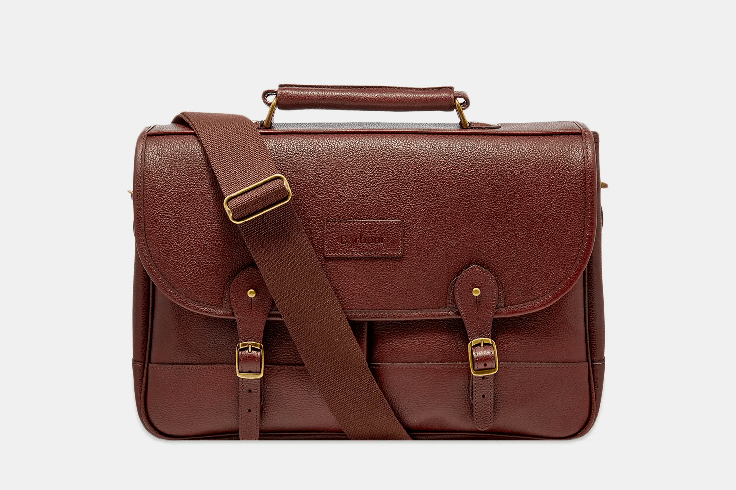 Barbour Leather Briefcase