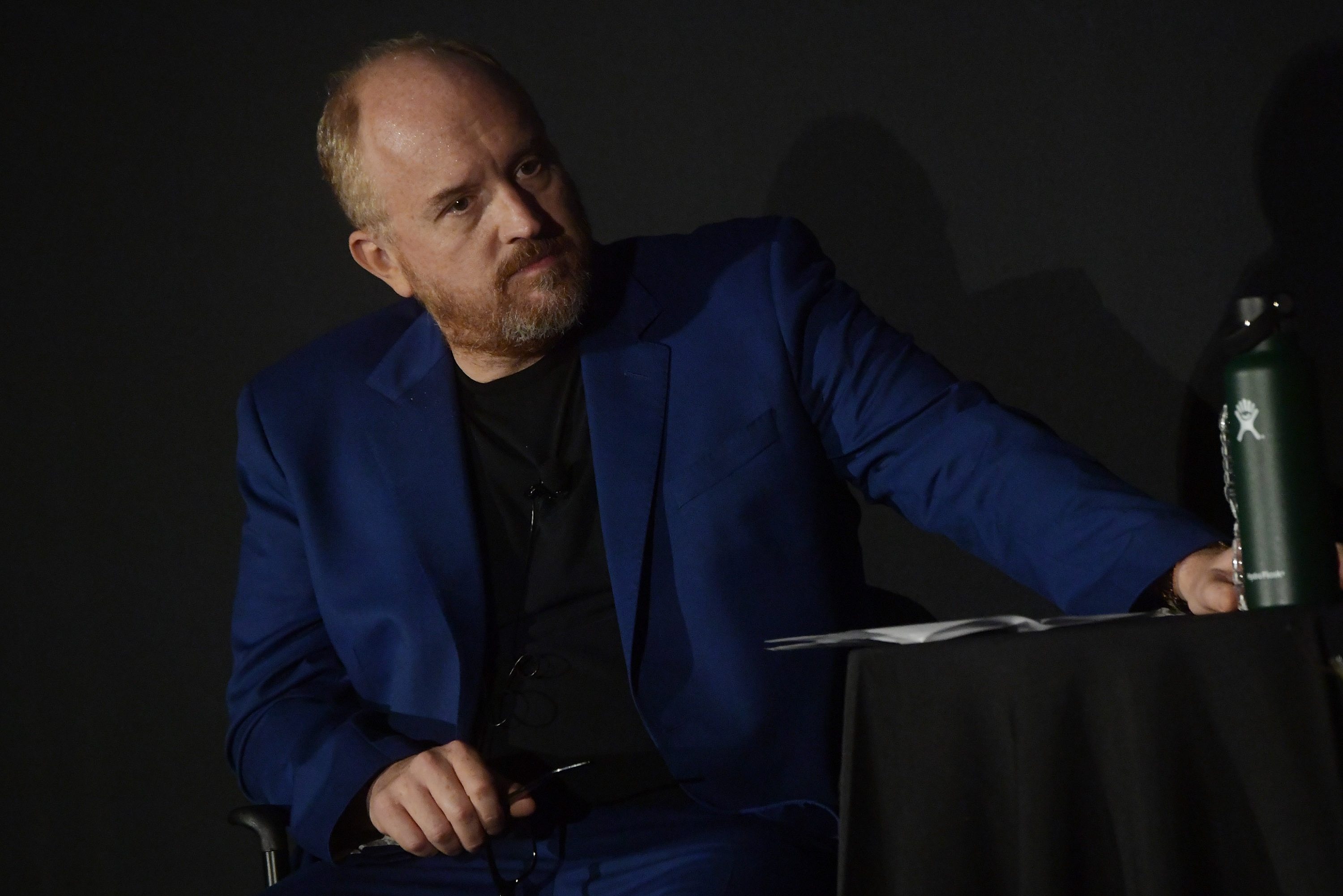 Louis C.K. kicked off his new comedy tour with a sarcastic, tone-deaf apology. Pictured here, Louis C.K. attends Tribeca TV Festival's sneak peek of Better Things at Cinepolis Chelsea on September 22, 2017 in New York City.