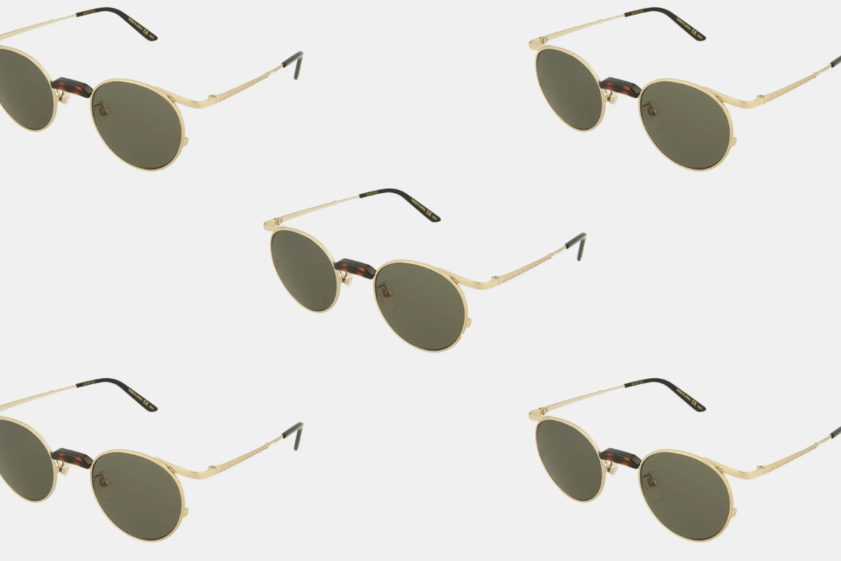 Gucci Novelty 47mm Round Sunglasses
